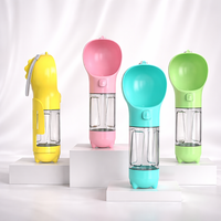 Virido™ 4-in-1 Honden Reisfles met Voederbakje