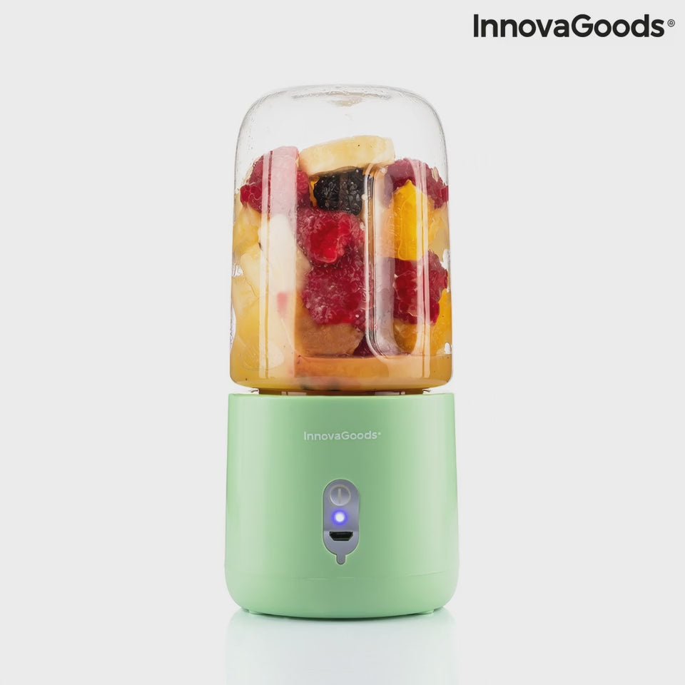 Draagbare smoothieblender met beker – oplaadbaar & draadloos